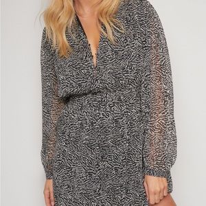 Dynamite open neck mini dress